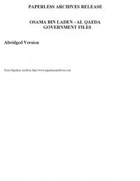 Osama Bin Laden - al Qaeda Government Files 1.0 screenshot. Click to enlarge!