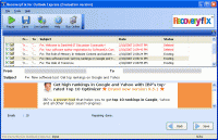 Outlook Express Repair 4.02.01 screenshot. Click to enlarge!