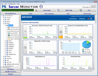 PA Server Monitor 4.0 screenshot. Click to enlarge!