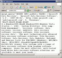 PAD Software Database 2.00.10 screenshot. Click to enlarge!