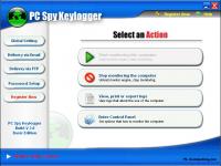 PC Spy Keylogger 2.3 screenshot. Click to enlarge!
