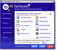 PC Tattletale Parental Control Software 7.9.9 screenshot. Click to enlarge!