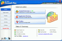PC Tools Firewall Plus 7.0 screenshot. Click to enlarge!