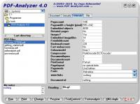 PDF-Analyzer 5.0 screenshot. Click to enlarge!