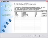 PDF Decrypter 3.0 screenshot. Click to enlarge!