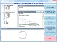 PDF Renderer SDK 8.2.0.2697 screenshot. Click to enlarge!