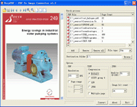 PDF To Image Converter 2.1 screenshot. Click to enlarge!