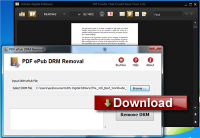 PDF ePub DRM Removal 4.16.506.365 screenshot. Click to enlarge!