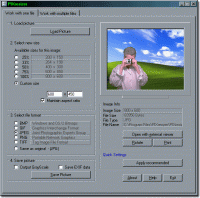 PIXresizer 2.0.7 screenshot. Click to enlarge!