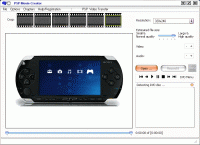 PSP Movie Creator Pro 3.6 3.6 screenshot. Click to enlarge!