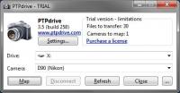 PTPdrive 3.6.259 screenshot. Click to enlarge!