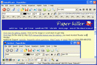 Paper Killer 2011.26.10 screenshot. Click to enlarge!