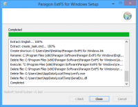 Paragon ExtFS 4.2.651 screenshot. Click to enlarge!