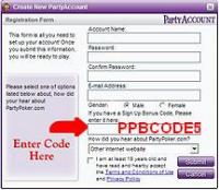 Partypoker Bonus Code - PPBCODE5 2.6.84 screenshot. Click to enlarge!