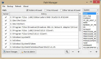 Path Manager 2.3 screenshot. Click to enlarge!
