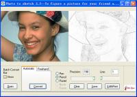 Photo to Sketch Pro 4.0 screenshot. Click to enlarge!
