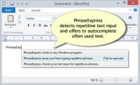 PhraseExpress Professional 12.0.145 screenshot. Click to enlarge!
