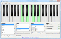 Piano Chords 1.6.1 screenshot. Click to enlarge!