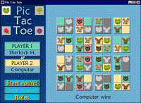 Pic-Tac-Toe 1.5 screenshot. Click to enlarge!