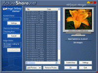 PictureShare.net Wallpaper Manager 5.0.5 screenshot. Click to enlarge!