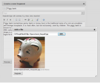 Piggydb 7.0 screenshot. Click to enlarge!