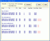 Ping Tester - Standard 9.45 screenshot. Click to enlarge!