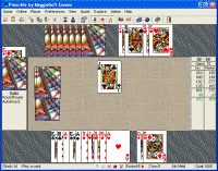 Pinochle and Bezique by MeggieSoft Gam 2008 screenshot. Click to enlarge!