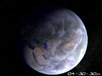 Planet Earth 3D Screensaver 1.2 screenshot. Click to enlarge!