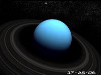 Planet Uranus 3D Screensaver 1.0 screenshot. Click to enlarge!