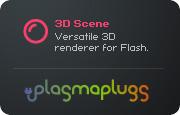 Plasmaplugs 3D Scene 1.0 screenshot. Click to enlarge!