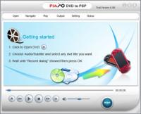 Plato DVD to PSP Converter 12.11.01 screenshot. Click to enlarge!