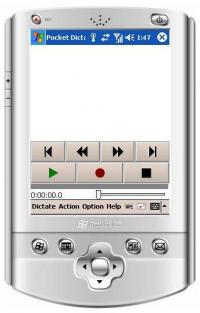 Pocket Dictate Dictation Recorder 5.13 screenshot. Click to enlarge!