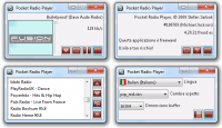 Pocket Radio Player 170601 screenshot. Click to enlarge!