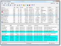 Portable EF Process Manager 7.50 screenshot. Click to enlarge!
