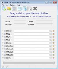 Portable Hasher Lite 3.3 screenshot. Click to enlarge!