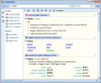 Portable Lingoes 2.9.0 screenshot. Click to enlarge!