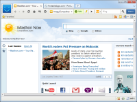 Portable Maxthon Browser 3.5.2.1000 screenshot. Click to enlarge!