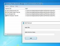 Portable NoVirusThanks SendTo Manager 1.7.0.0 screenshot. Click to enlarge!