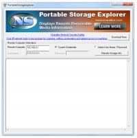 Portable Storage Explorer 1.3 screenshot. Click to enlarge!