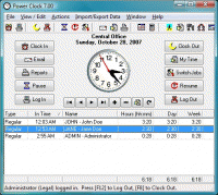 Power Clock 8.4.8.8077 screenshot. Click to enlarge!