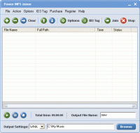 Power MP3 Joiner 1.00 screenshot. Click to enlarge!