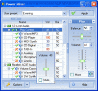 Power Mixer 2.7 screenshot. Click to enlarge!