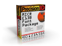 PrecisionID MICR E13B Fonts 3.0 screenshot. Click to enlarge!
