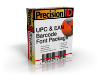 PrecisionID UPC EAN Barcode Fonts 3.0 screenshot. Click to enlarge!