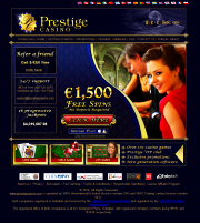 Prestige Casino by Online Casino Extra 2.0 screenshot. Click to enlarge!