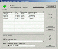 PrinterJob[Archiver SE] 2.0.2 screenshot. Click to enlarge!