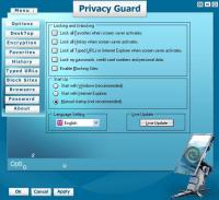 Privacy Guard 5.0.0.1 screenshot. Click to enlarge!