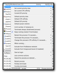 Process Lasso 9.0.0.340 screenshot. Click to enlarge!