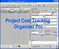Project Cost Tracking Organizer Pro 3.0 screenshot. Click to enlarge!