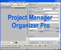 Project Manager Organizer Pro 3.0 screenshot. Click to enlarge!